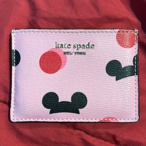 Kate Spade Disney Parks Pink Card Holder